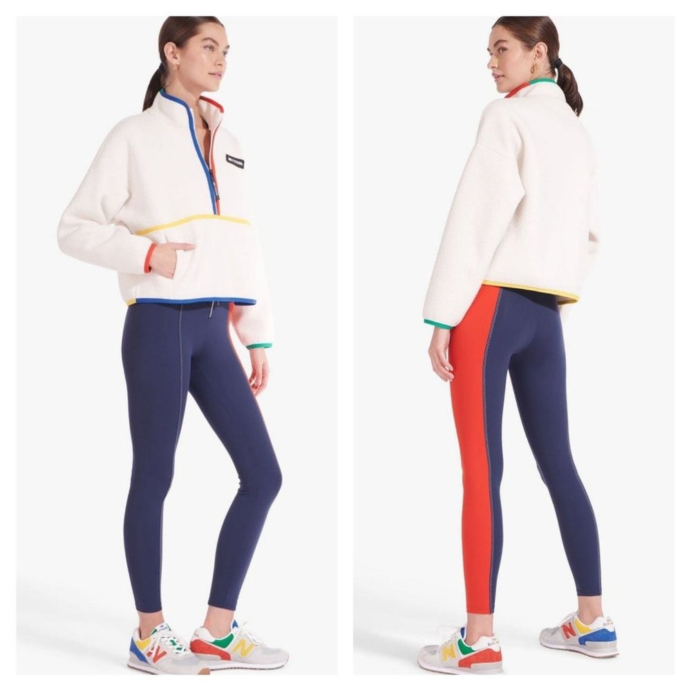 Nb x Staub Colorblock pullover Medium Sea Salt Oversized